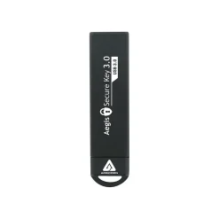 Apricorn Aegis Secure Key 16GB USB 3.0 Type A Flash Drive, Black (ASK3-16GB)