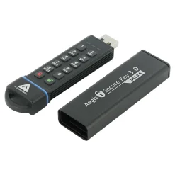 Apricorn Aegis Secure Key 30GB USB 3.0 Type A Flash Drive, Black (ASK3-30GB)