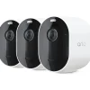 Arlo Pro 5S 2K Wireless Security Camera, 3 Pack, White (VMC4360P-100NAS)