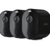 Arlo Pro 5S 2K Wireless Security Camera, 3 Pack, Black (VMC4360B-100NAS)