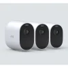 Arlo VMC2330-100NAS Essential Wireless Indoor/Outdoor HD Security Camera, White, 3 Cameras