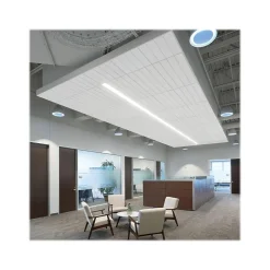 Armstrong CIRRUS Second Look Beveled Tegular Edge Ceiling Tile 15/16, 24" x 48", White, 6/Carton (BP514A)