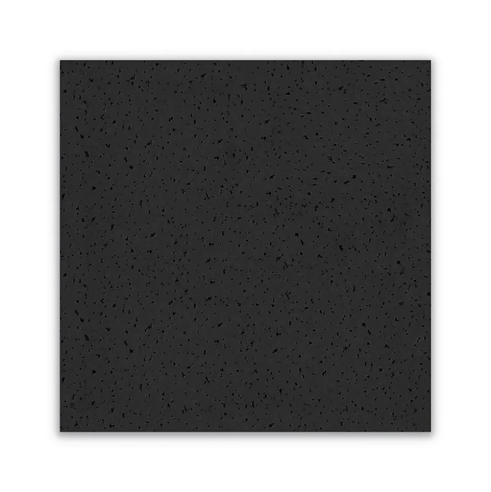 Armstrong FINE FISSURED Square Lay-In Edge Ceiling Tile, 24" x 24", Tech Black, 16/Carton (BP1728ABL)