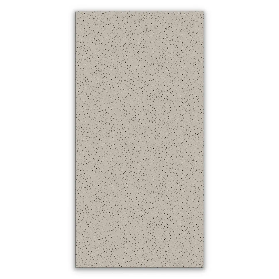 Armstrong FINE FISSURED Square Lay-In Edge Ceiling Tile, 24" x 48", Medium Taupe, 12/Carton (BP1729AMT)