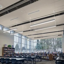 Armstrong FINE FISSURED Square Lay-In Edge Ceiling Tile, 24