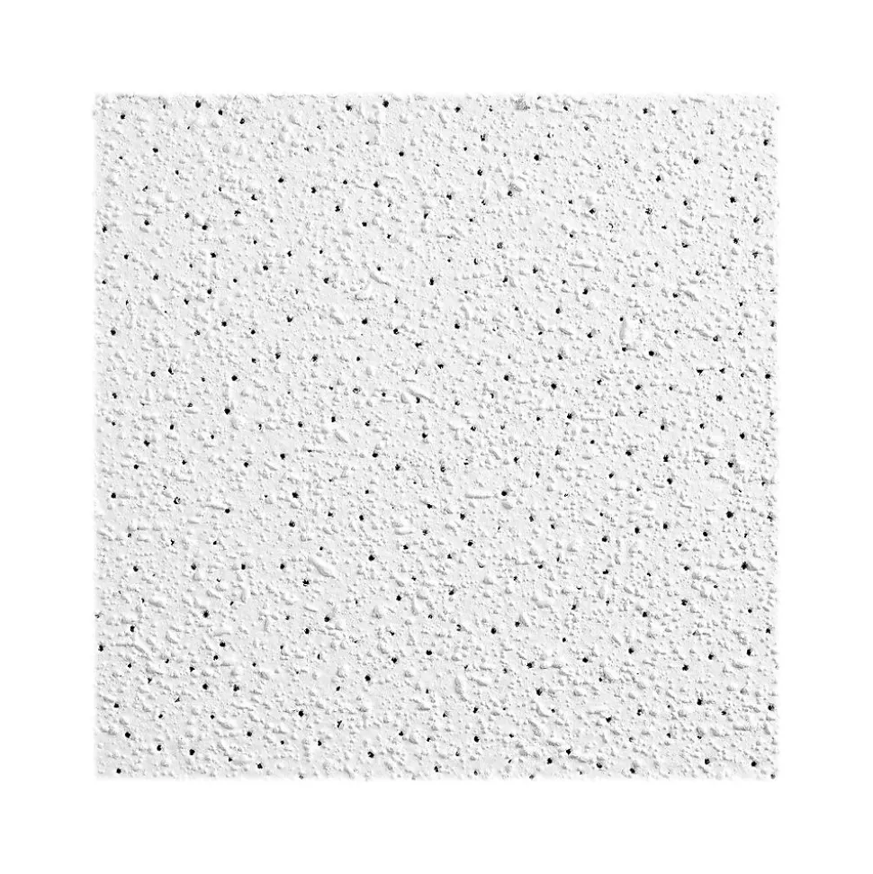 Armstrong GEORGIAN Square Lay-In Edge Ceiling Tile, 24" x 48", White, Dozen (BP763D)