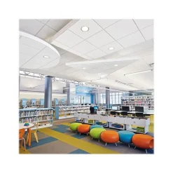 Armstrong ULTIMA Beveled Tegular Edge Ceiling Tile, 24" x 72", White, 6/Carton (BP1982)