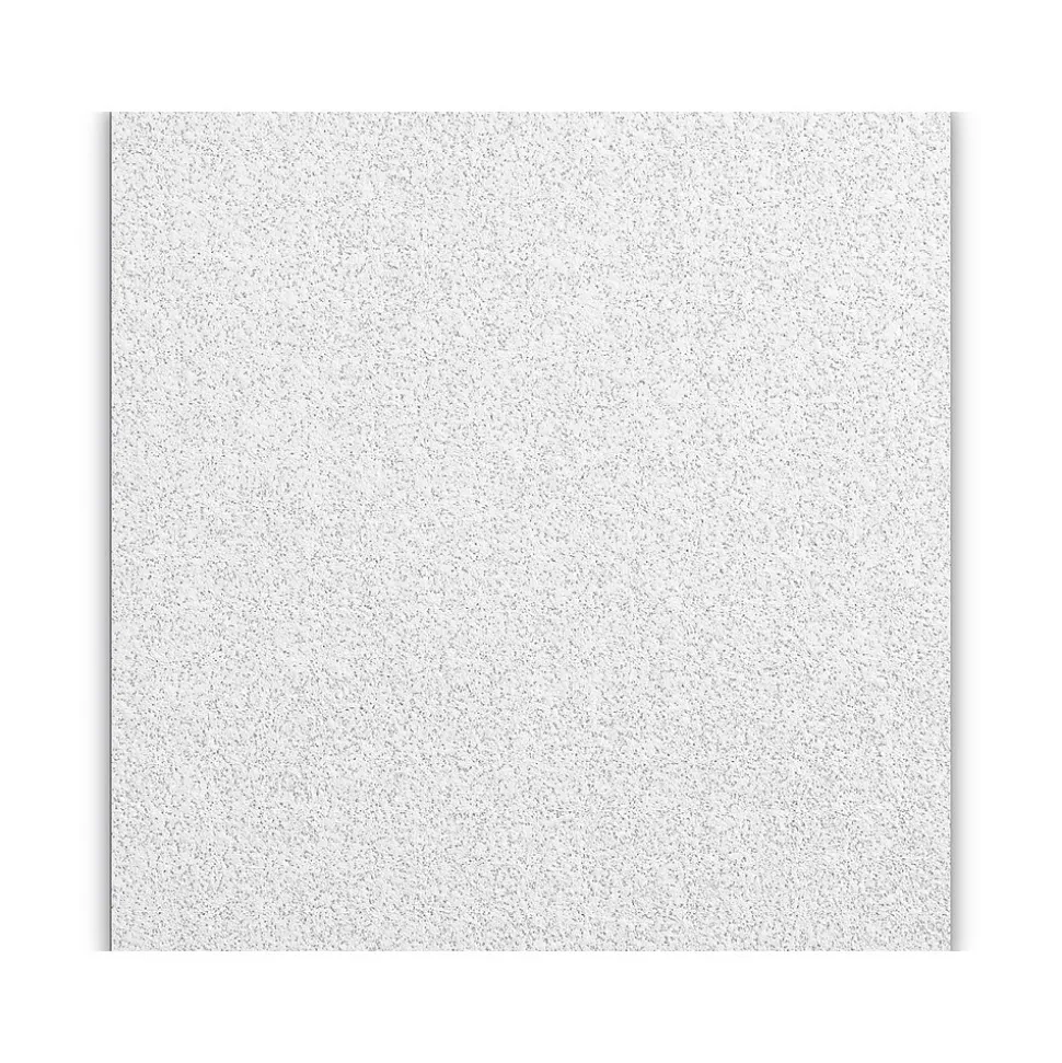 Armstrong ULTIMA Health Zone Lay-In Square Edge Ceiling Tile, 24" x 24", White, 12/Carton (BP1935A)
