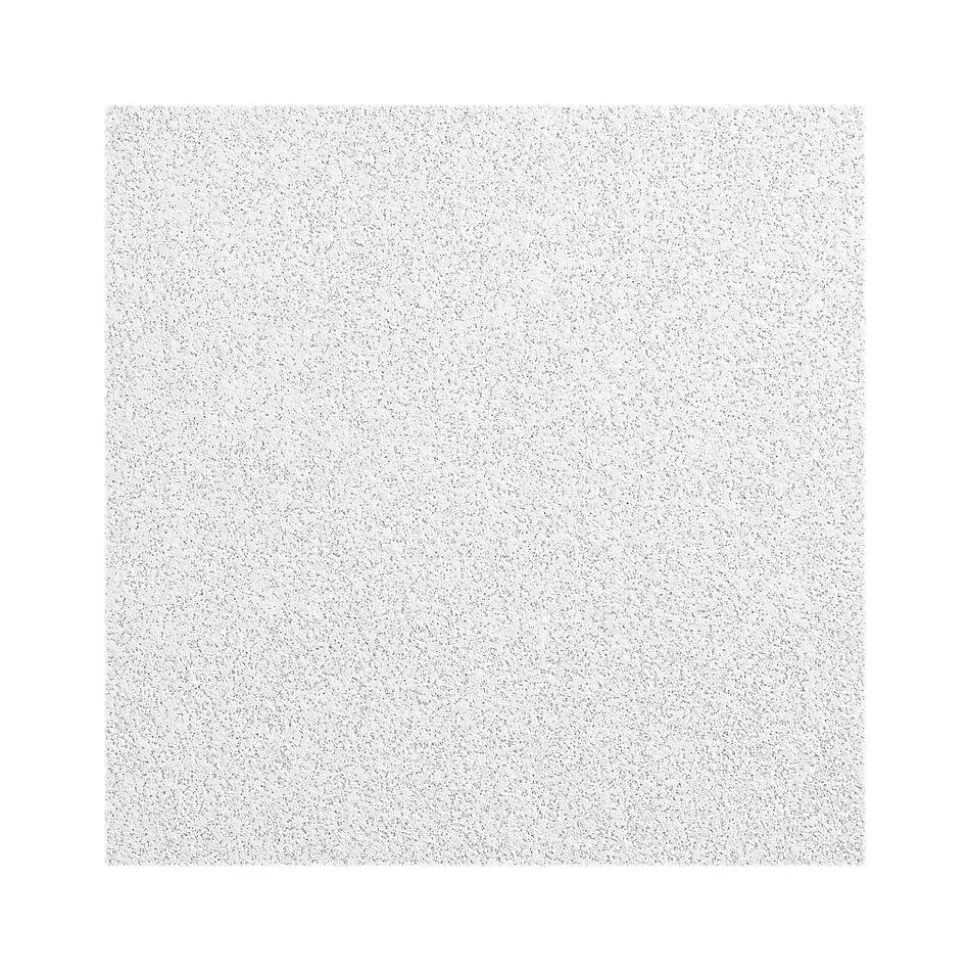 Armstrong ULTIMA Health Zone Lay-In Square Edge Ceiling Tile, 24" x 24", White, 12/Carton (BP1935A)