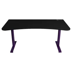 Arozzi Arena 63"W Gaming Desk, Deep Purple/Black (ARENA-NA-DP-BK)
