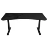 Arozzi Arena 63"W Gaming Desk, Dark Gray (ARENA-NA-DARK-GREY)
