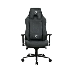 Arozzi Vernazza Fabric Ergonomic Rocker Gaming Chair, Dark Gray (VERNAZZA-XL-SFB-DG)