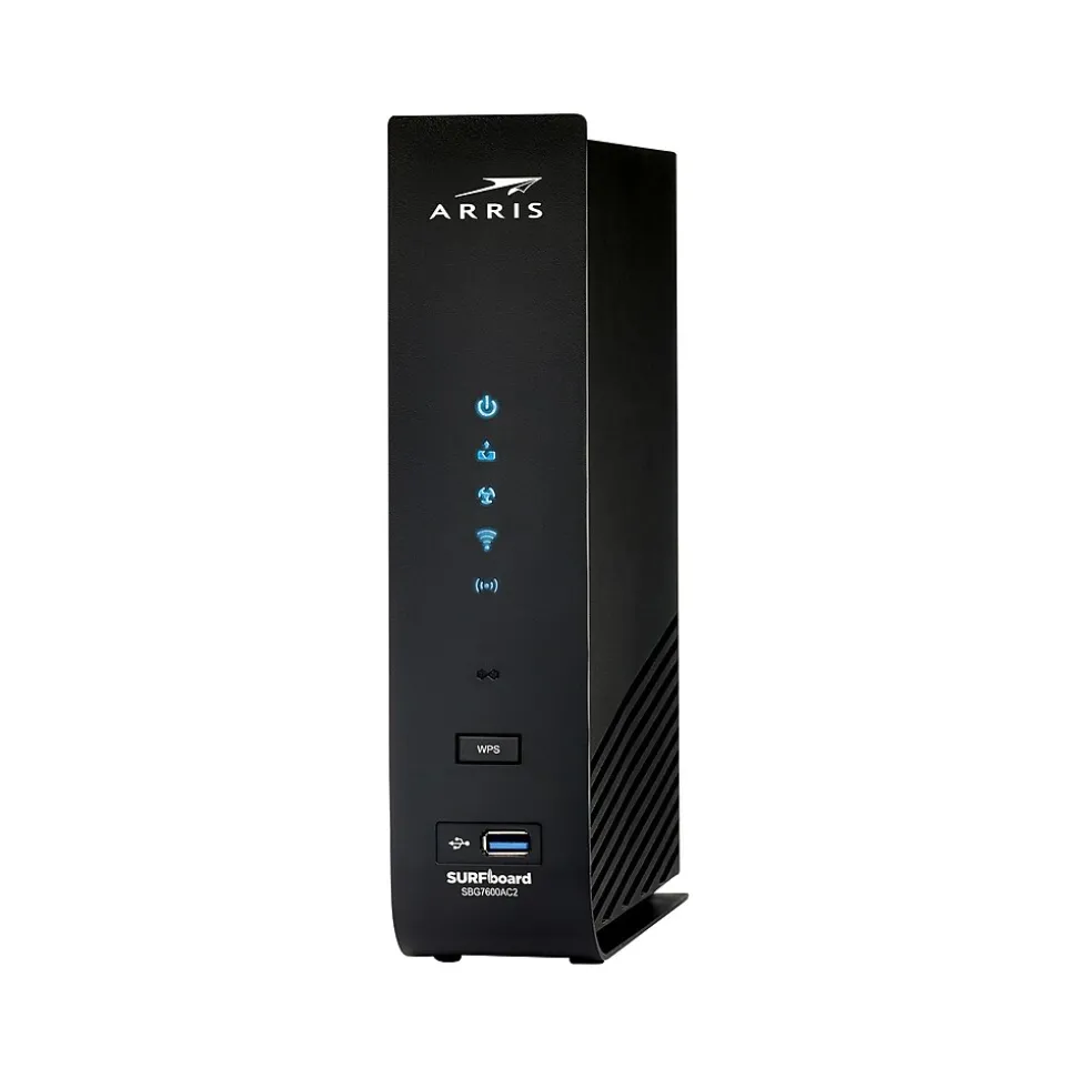 Arris SURFboard SBG7600AC2 Desktop DOCSIS 3.0 Cable Modem & Wi-Fi Router
