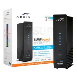 Arris SURFboard SBG7600AC2 Desktop DOCSIS 3.0 Cable Modem & Wi-Fi Router