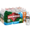 Arrowhead 100% Mountain Spring Water, Regular Flavor, 700ml Bottles with Sport Cap, 24/Carton (12086824)