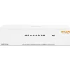 Aruba 1430 8-Port Gigabit Ethernet Unmanaged Switch, White (R8R45A#ABA)