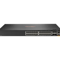 Aruba CX 6200F Series 24-Port Managed Switch, 128Gbps, Black (JL724A#ABA)