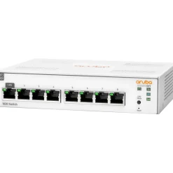 Aruba Instant On 1830 8-Port Gigabit Ethernet Managed Switch, 10/100/1000 Mbps, White (JL810A#ABA)