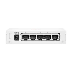 Aruba Instant On 1430 5-Port Gigabit Ethernet Unmanaged Switch, White (R8R44A#ABA)