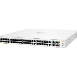 Aruba Instant On 1960 48-Port Gigabit Ethernet Managed Switch, 10/100/1000 Mbps, White (JL808A#ABA)