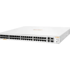 Aruba Instant On 1960 48-Port Gigabit Ethernet Managed Switch, 10/100/1000 Mbps, White (JL808A#ABA)