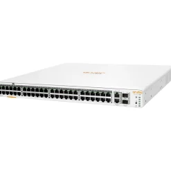 Aruba Instant On 1960 48-Port Gigabit Ethernet Managed Switch, 10/100/1000 Mbps, White (JL809A#ABA)