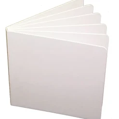 Ashley Subject Notebooks, 5" x 5", 6 Sheets, White, 10/Bundle (ASH10704)