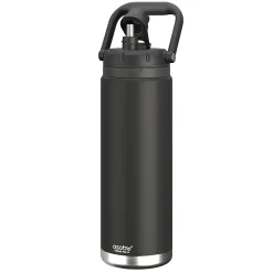 ASOBU Canyon Stainless Steel Vacuum Insulated Water Bottle, 50 oz., Black (ADNATMF7BK)