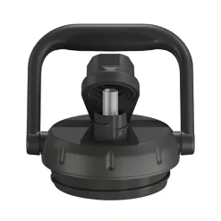 ASOBU Puramic Canyon Ceramic Double Wall Insulated Water Bottle, 50 oz., Black (ADNATMF7C)