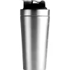 ASOBU Shake It Baby Stainless Steel Shaker Bottle, 30 oz., Black (SSB25SM)