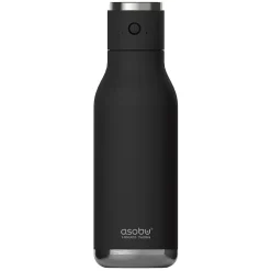 ASOBU Stainless Steel Vacuum Insulated Water Bottle, 17 oz., Black (ADNANABT60BK)