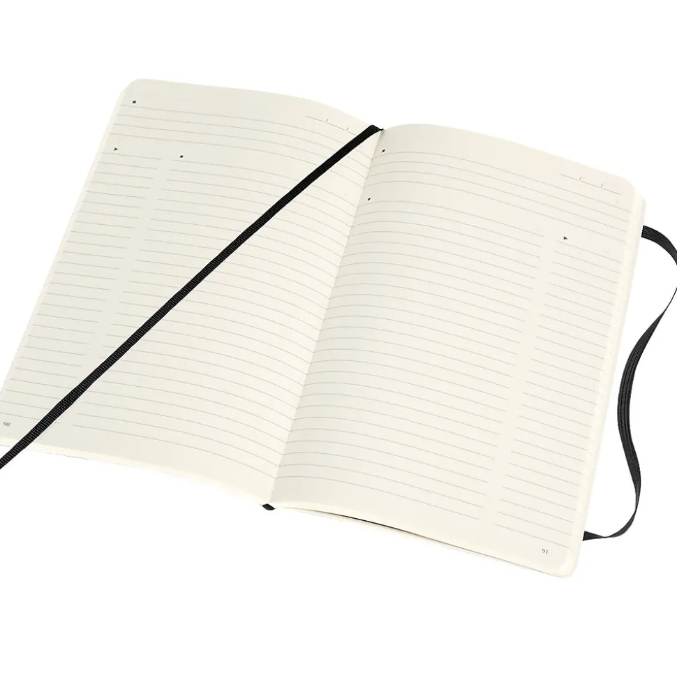 Assorted Publishers PRO Professional Notebooks, 5" x 8.25", Narrow Ruled, Black (620787)