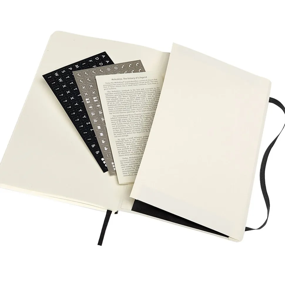 Assorted Publishers PRO Professional Notebooks, 5" x 8.25", Narrow Ruled, Black (620787)
