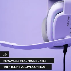 Astro A10 Gen 2 Stereo Over-the-Ear Gaming Headset, Lilac (939-002076)