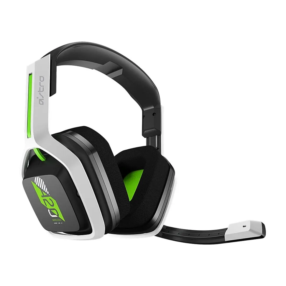 Astro A20 Wireless Gaming Headset, White/Green (939-001882)