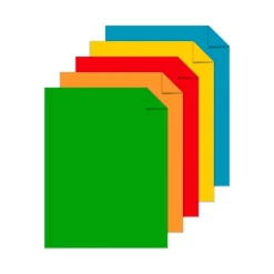 Astrobrights 65 lb. Cardstock Paper, 8.5" x 11", Primary Assortment, 50 Sheets/Pack (99325-02)