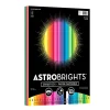 Astrobrights 65 lb. Cardstock Paper, 8.5" x 11", Spectrum Assortment, 100 Sheets/Ream (91398)