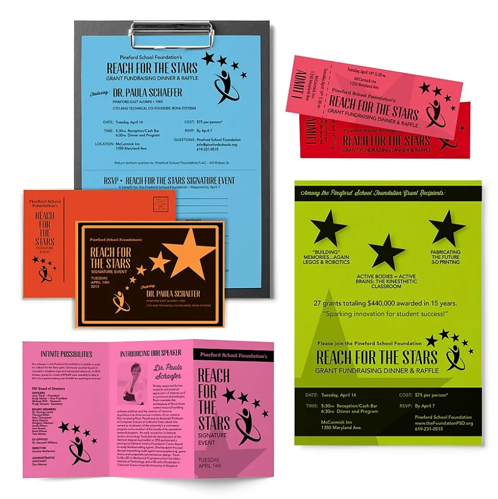 Astrobrights 70 lb. Cardstock Paper, 8.5" x 11", Double Color Assortment, 80 Sheets/Ream (91668)