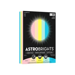 Astrobrights 65 lb. Cardstock Paper, 8.5" x 11", Sprinkle Assortment, 250 Sheets/Pack (91715)