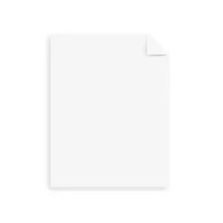 Astrobrights 65 lb. Cardstock Paper, 8.5" x 11", Astro White, 150 Sheets/Pack (98251)