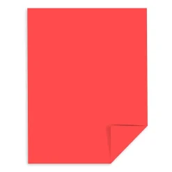 Astrobrights 65 lb. Cardstock Paper, 8.5" x 11", Rocket Red, 2,000 Sheets/Carton (22841CT)
