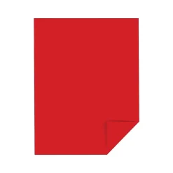 Astrobrights 65 lb. Cardstock Paper, 8.5" x 11", Re-Entry Red, 250 Sheets/Pack (22751)