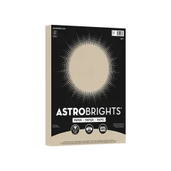 Astrobrights 8.5" x 11", Colored Paper, 24 lbs., Kraft, 200 Sheets/Pack (91669)