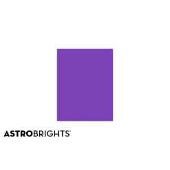 Astrobrights 8.5" x 11", Colored Paper, 24 lbs., Gravity Grape, 500 Sheets/Ream (21961)