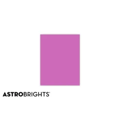 Astrobrights Colored Paper, 24 lbs., 8.5" x 11", Outrageous Orchid, 500 Sheets/Ream (21946)