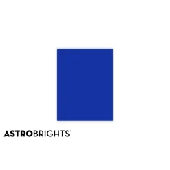 Astrobrights Colored Paper, 24 lbs., 8.5" x 11", Blast-Off Blue, 500 Sheets/Ream (21906)