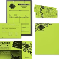 Astrobrights Colored Paper, 24 lbs., 8.5