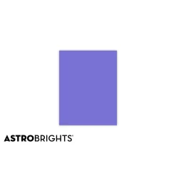 Astrobrights Colored Paper, 24 lbs., 8.5" x 11", Venus Violet, 500 Sheets/Ream (22081)
