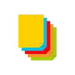 Astrobrights Multipurpose Paper, 24 lbs., 8.5" x 11", Assorted, 2500/Carton (22999)