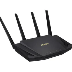 ASUS AC Dual Band MU-MIMO WiFi 6 Router, Black (RT-AX3000)